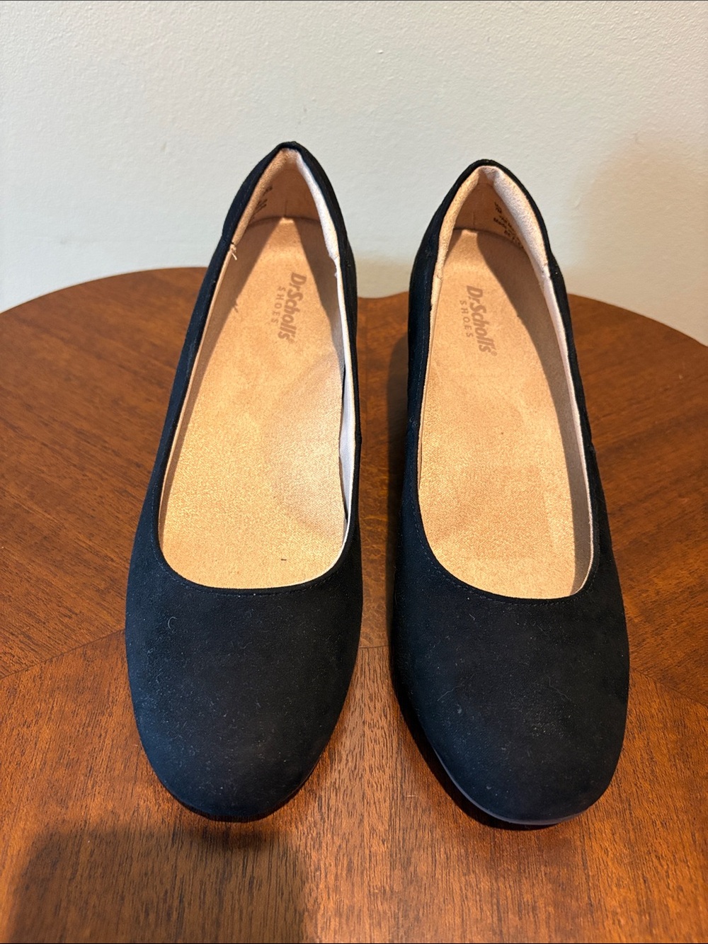 Dr. Scholl's Black Suede-Look Women's shoes  pumps  ultra, comfort foot bed NWOT